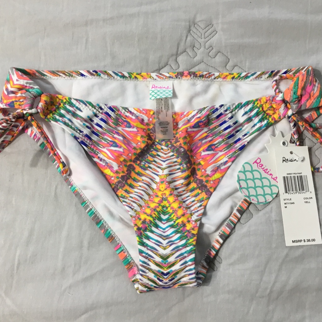 Raisins “Sweet Pea” Bikini Bottoms M